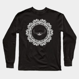 Taurus zodiac design Long Sleeve T-Shirt